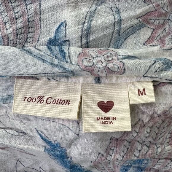 NEW Alix of Bohemia Erin Blue Valentine Midi Dress Medium - Picture 10 of 12